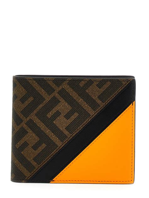 fendi black card holder|Fendi diagonal card holder.